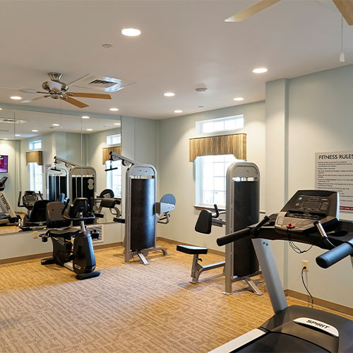 Towne Club at Windermere Interior Fitness room